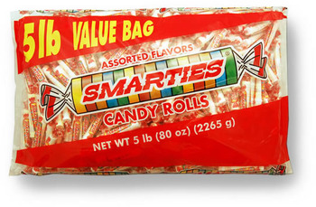 Smarties Candy Rolls