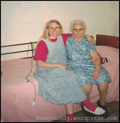 Mindy and Gramma Geneva 1993