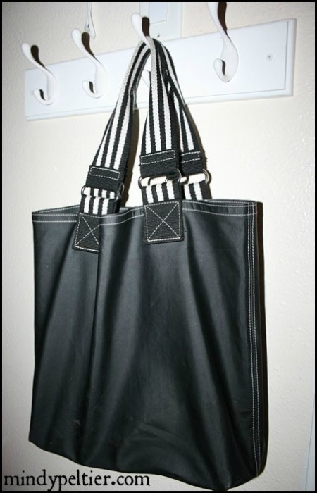 black tote bag large pm