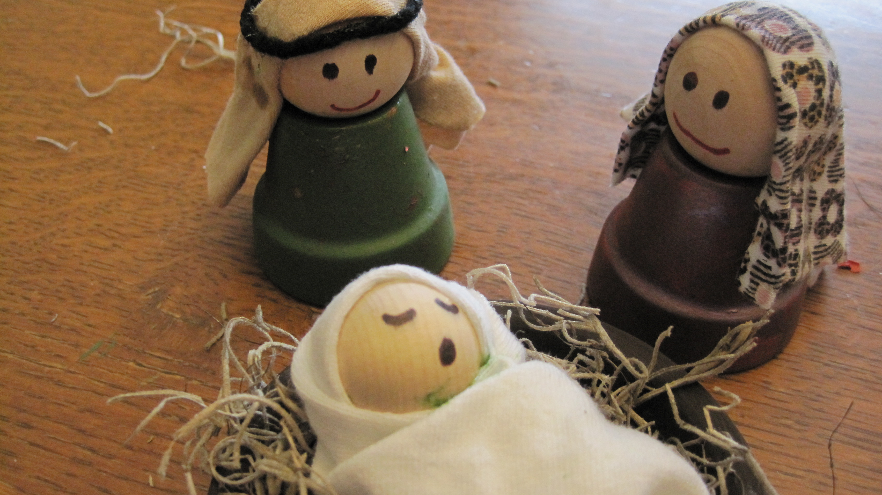 Clay Pot Nativity