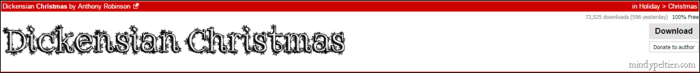 Dickensian Font