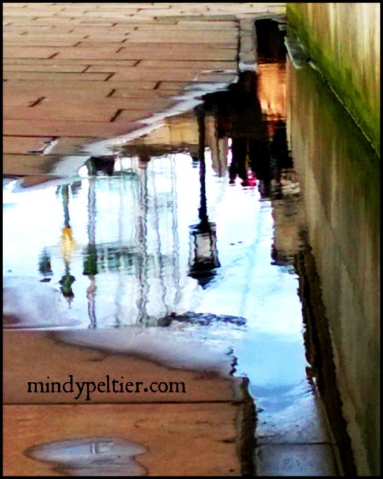 "Monet Puddle" by @MindyJPeltier