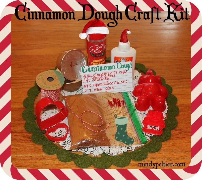 Cinnamon Dough Craft Kit - give the gift of crafting this Christmas. Busy moms of little ones would love this! @MindyJPeltier