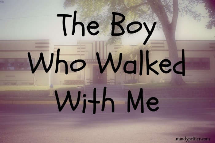 The Boy Who Walked With Me @MindyJPeltier