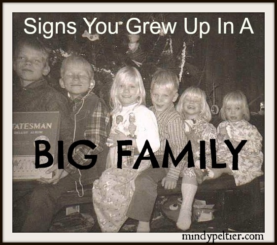 Signs You Grew Up in a Big Family