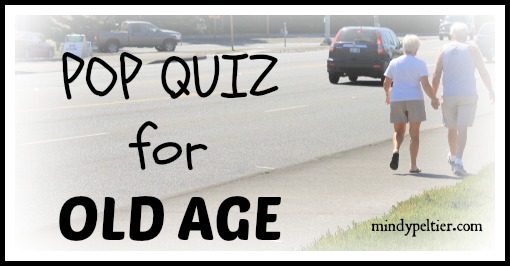 Take This Pop Quiz for Old Age